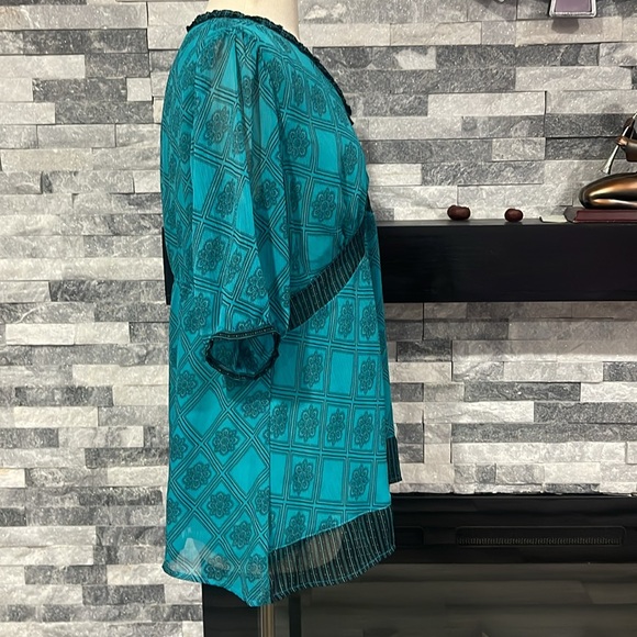 Oh Mamma Maternity Blouse Size L - Picture 4 of 8